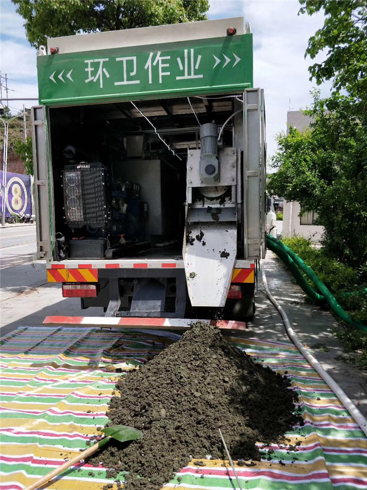 兰西淤泥干湿分离